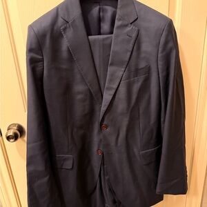Carolina Herrera Dark Blue Men's Suit